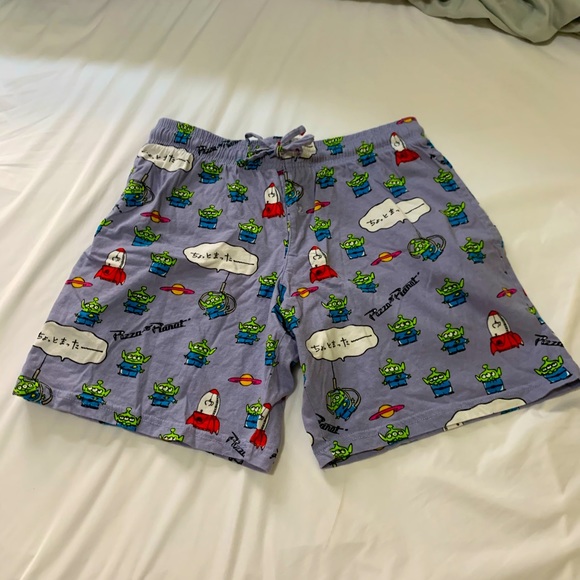 Target Men’s Toy Story Pizza Planet Pajama Shorts - Picture 1 of 6